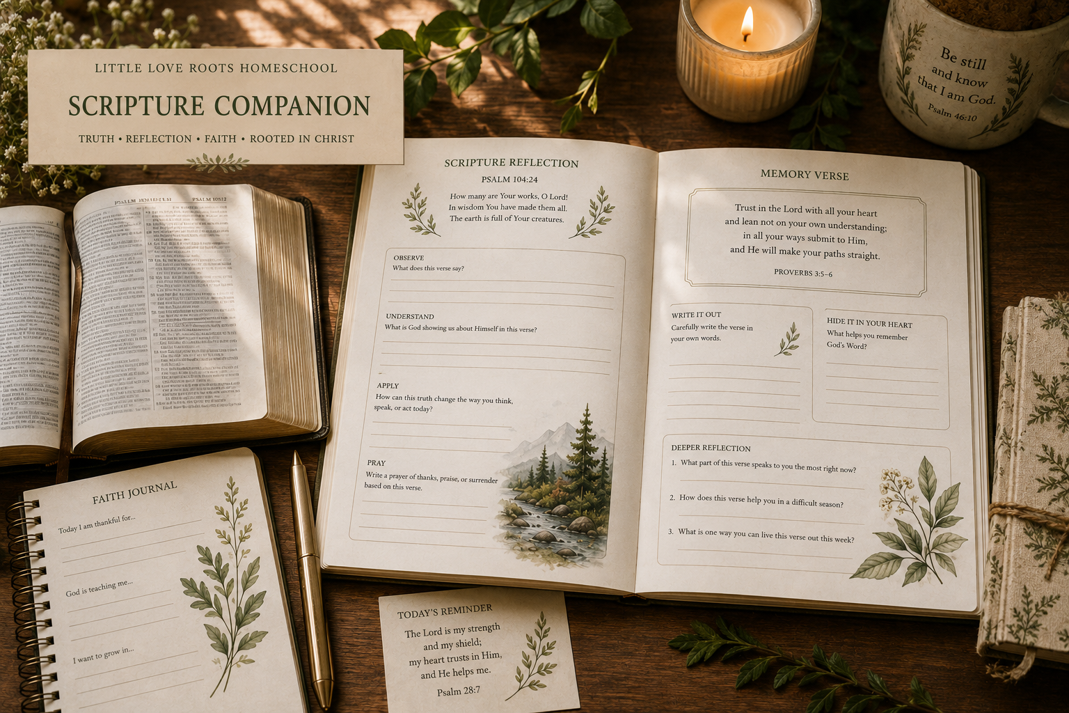 Little Love Roots scripture companion preview